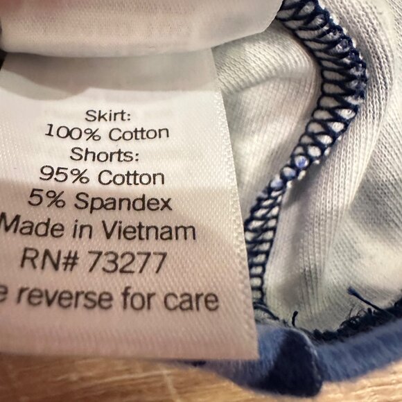 CROFT & BARROW WOMENS BLUE SKORT MEDIUM - Picture 9 of 9